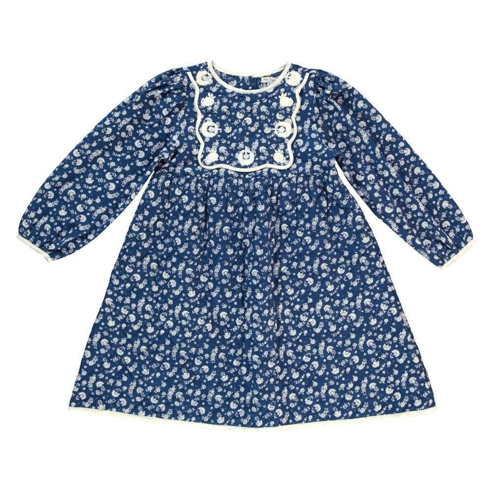 bebe organic ワンピース 3y 25AW】Bebe Organic(べべオーガニック)Zora Apron Dress Padded