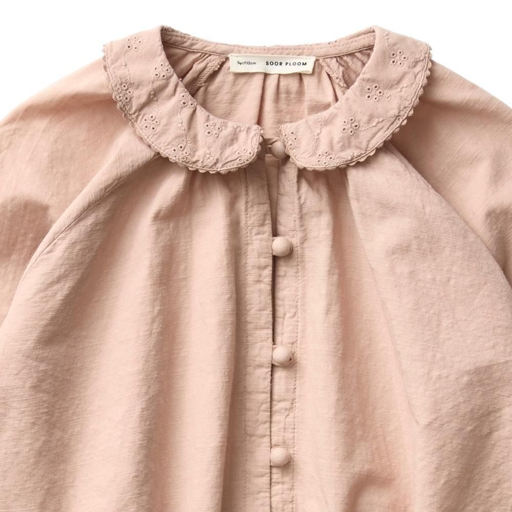 Soor Ploom（ソーアプルーム）／LORA BLOUSE - ROSEWOOD - 世界