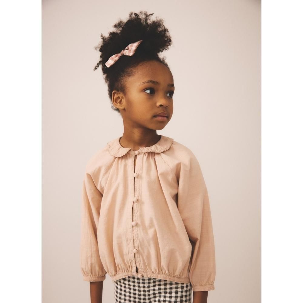 Soor Ploom（ソーアプルーム）／LORA BLOUSE - ROSEWOOD - 世界
