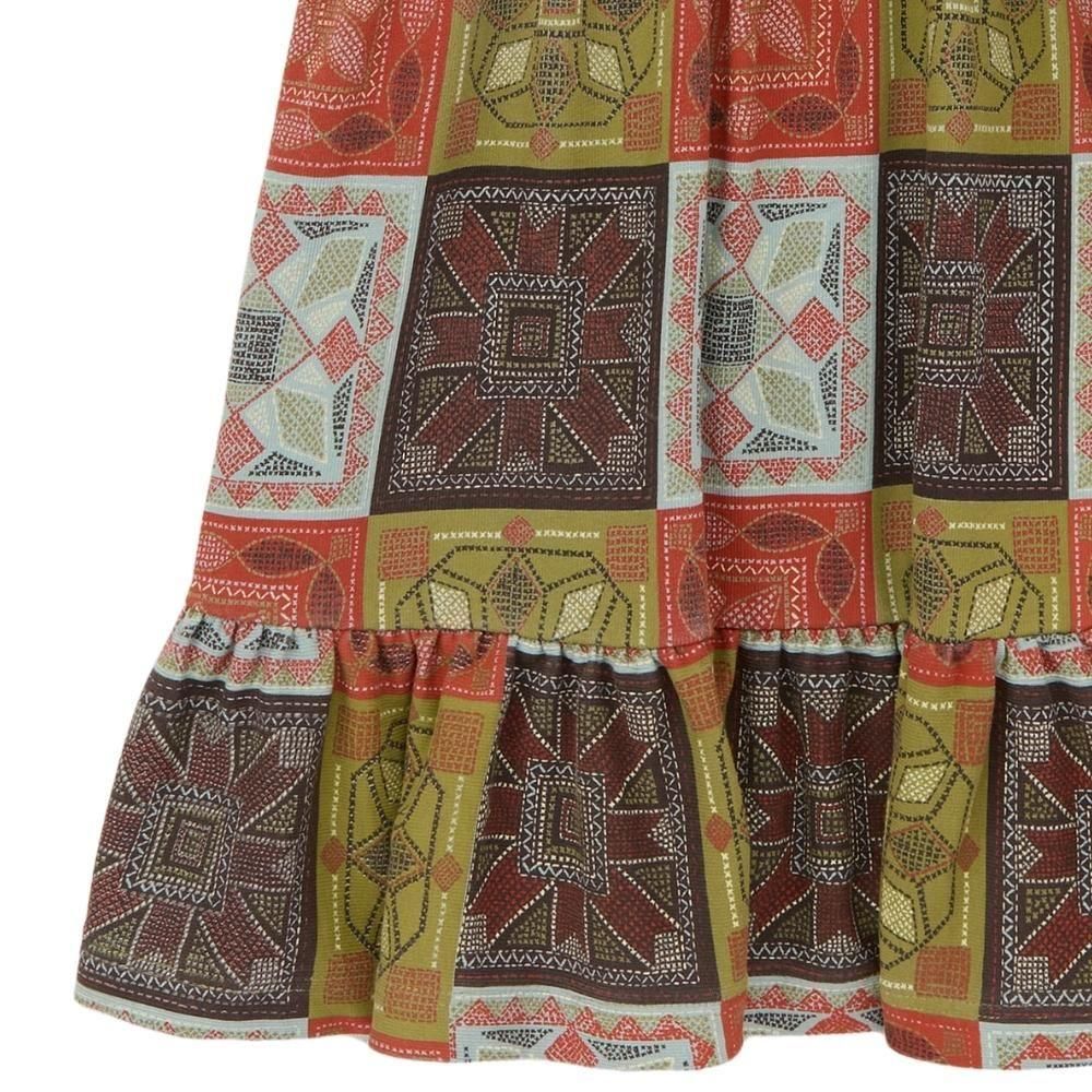 Misha&Puff(ミーシャアンドパフ）／Ruffle Sleeve Dress - Chili Spice