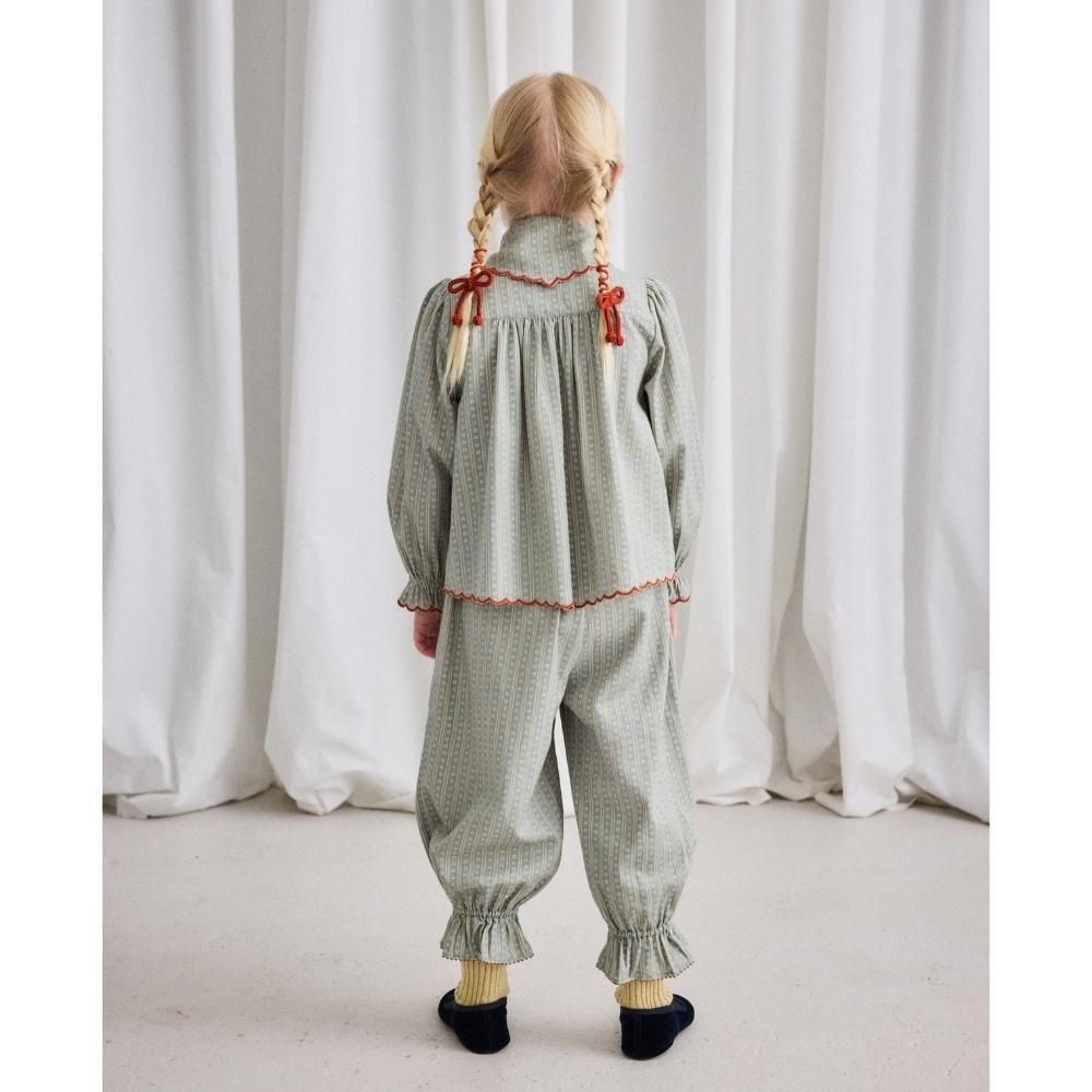 Misha & Puff ポインティ　水色 キッドブルー エディスフラワー キャミソール レディース