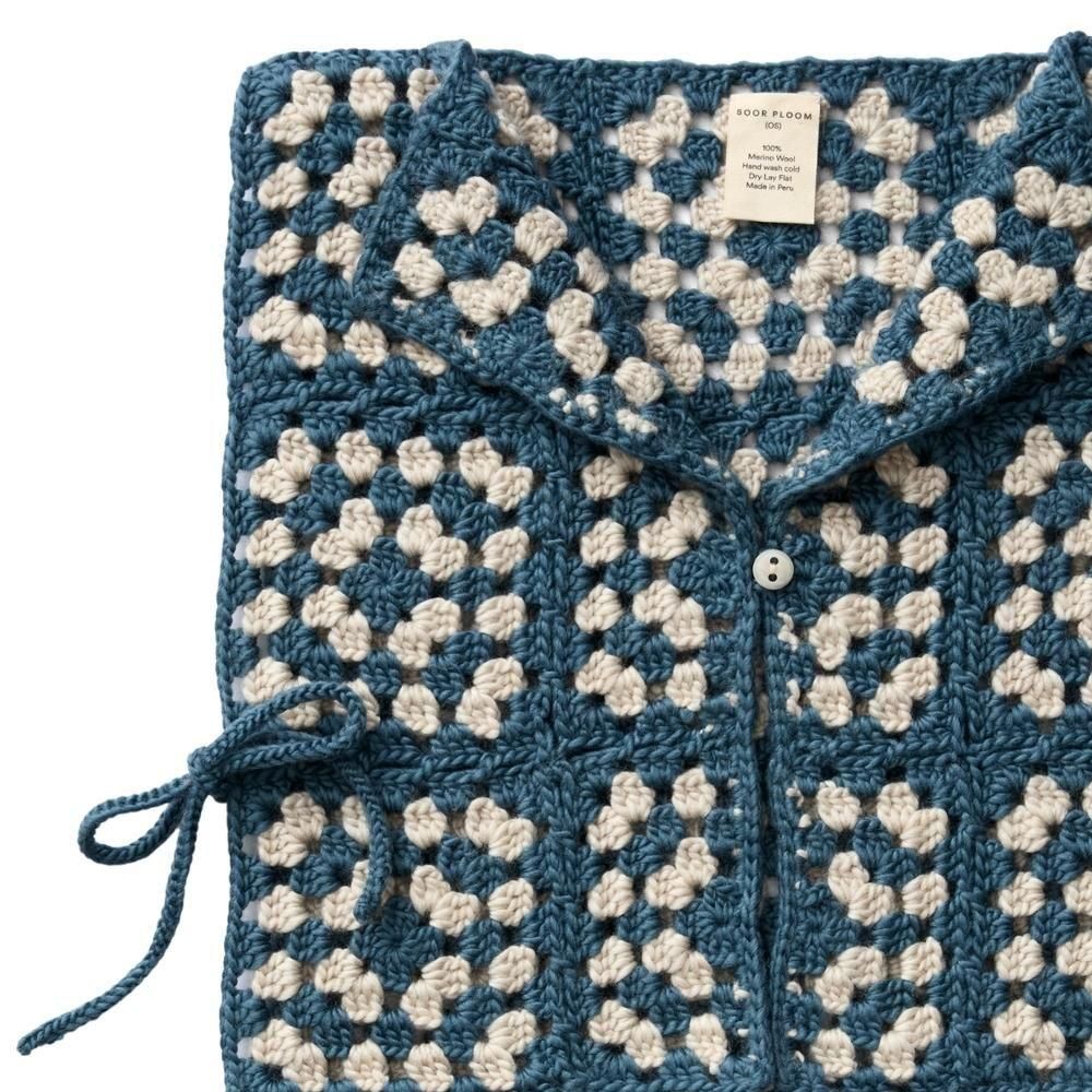 LAST！Soor Ploom（ソーアプルーム）／SQUARES SMOCK - BOTTLE - 世界