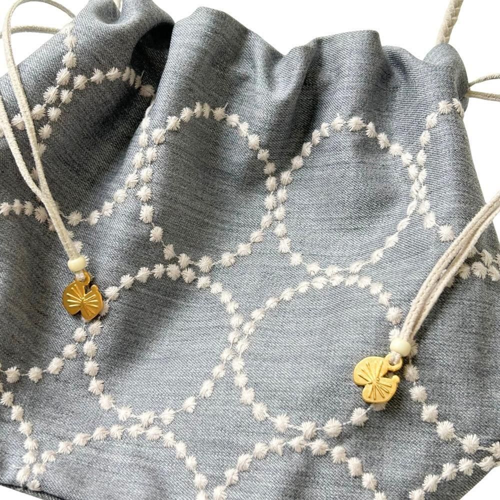 LAST！mina perhonen（ミナ ペルホネン）／gem pochette tambourine