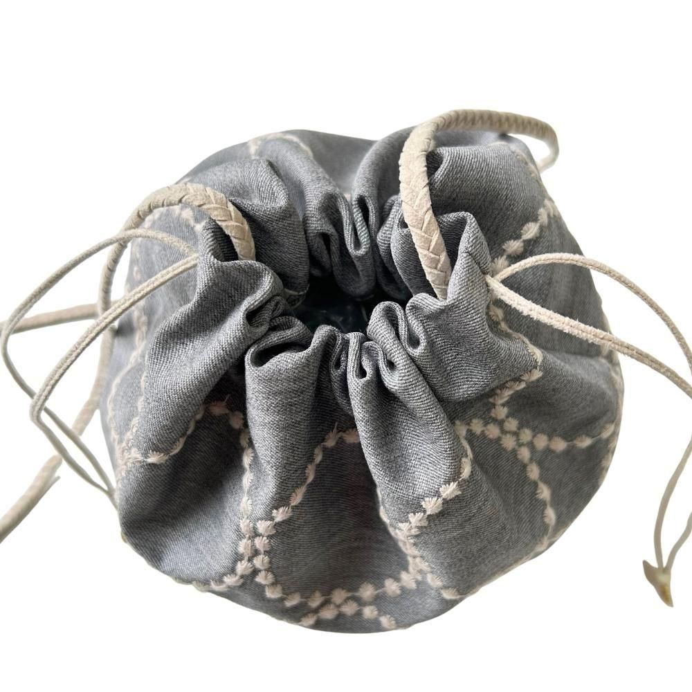 mina perhonen（ミナ ペルホネン）／gem pochette tambourine