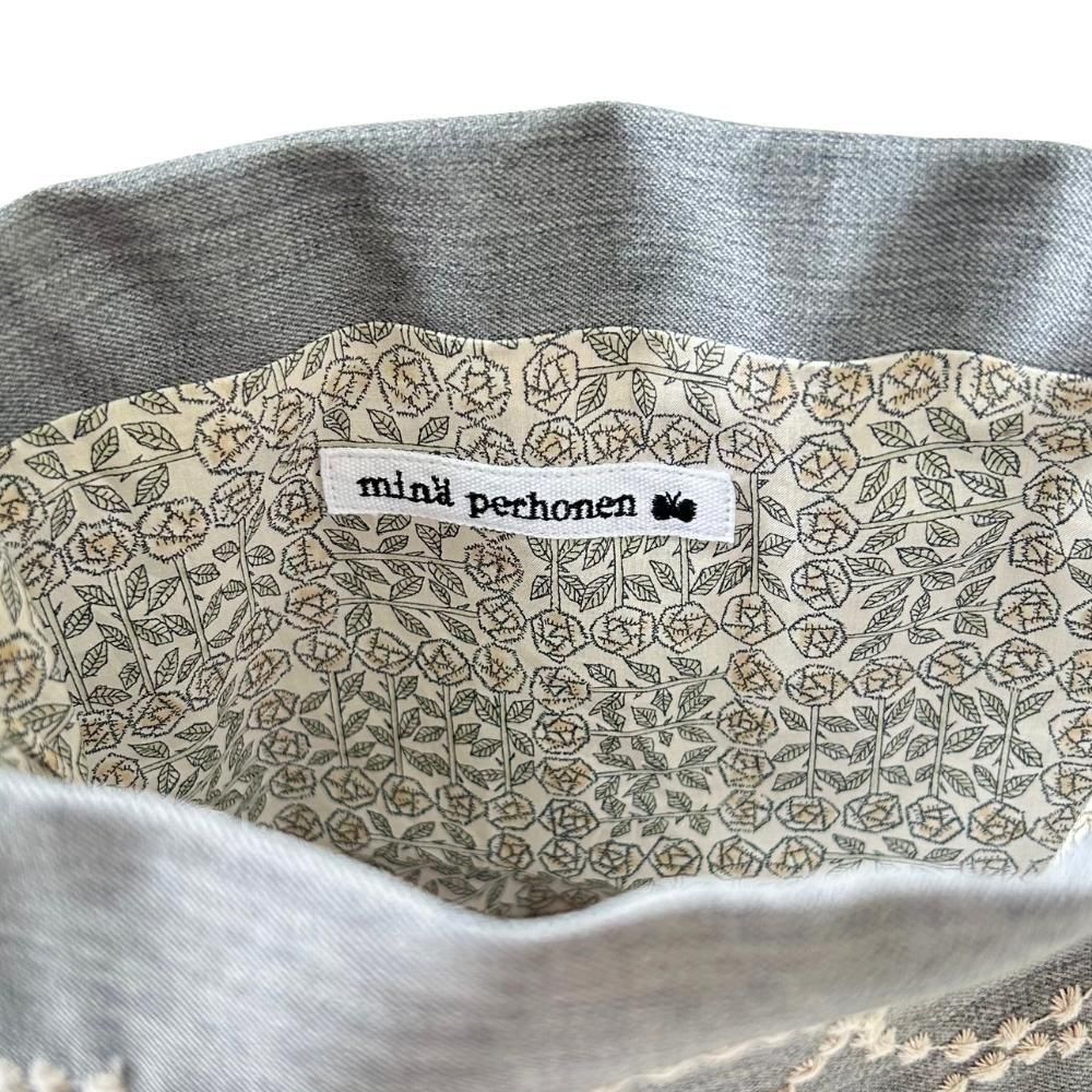 タグ付新品 ミナペルホネン minaperhonen olento gray 鳥 olento ぬいぐるみ / ミナペルホネン（mina perhonen