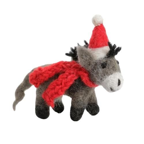 <img class='new_mark_img1' src='https://img.shop-pro.jp/img/new/icons7.gif' style='border:none;display:inline;margin:0px;padding:0px;width:auto;' />Amica(ߥˡXmasʥ - Donkey with Hat & Scarf