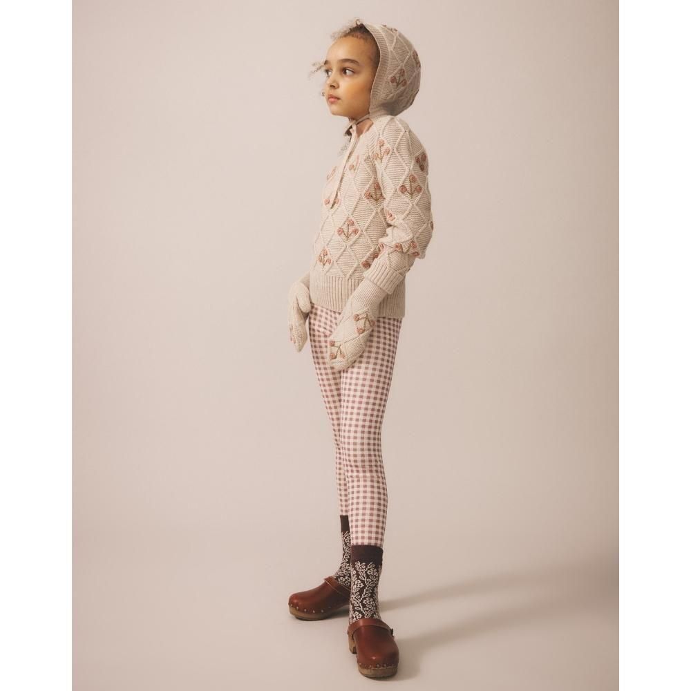 Soor Ploom（ソーアプルーム）／STRETCH LEGGING - GINGHAM PRINT