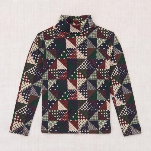 <img class='new_mark_img1' src='https://img.shop-pro.jp/img/new/icons7.gif' style='border:none;display:inline;margin:0px;padding:0px;width:auto;' />Misha&Puff(ߡ㥢ɥѥաˡTurtleneck - Madder Root Patchwork