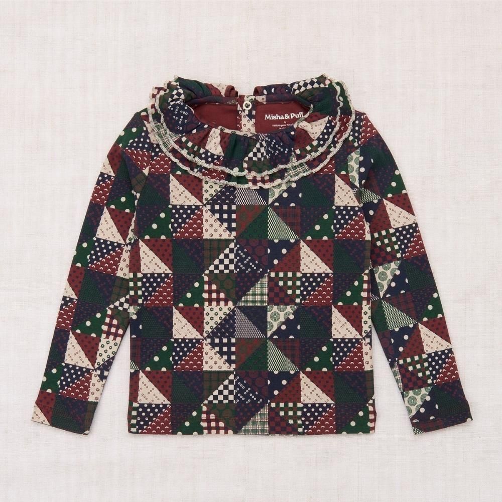 Misha&Puff(ミーシャアンドパフ)/Sweetheart Top - Madder Misha&Puff(ミーシャアンドパフ)/Sweetheart Top - Madder