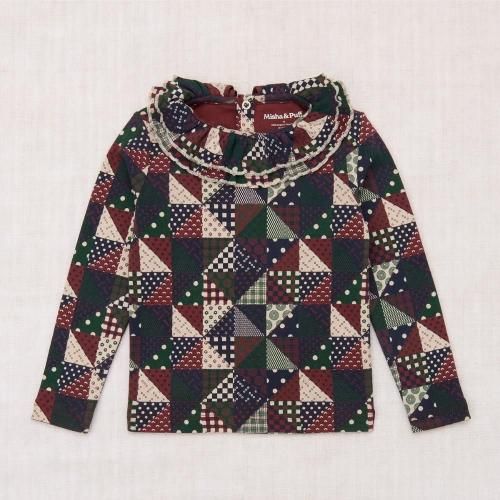 <img class='new_mark_img1' src='https://img.shop-pro.jp/img/new/icons7.gif' style='border:none;display:inline;margin:0px;padding:0px;width:auto;' />Misha&Puff(ߡ㥢ɥѥաˡSweetheart Top - Madder Root Patchwork