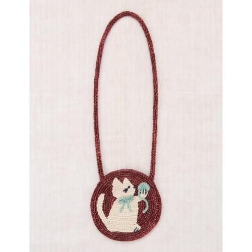 <img class='new_mark_img1' src='https://img.shop-pro.jp/img/new/icons7.gif' style='border:none;display:inline;margin:0px;padding:0px;width:auto;' />Misha&Puff(ߡ㥢ɥѥաˡMeadow Yarn Cat Circle Bag - Madder Root