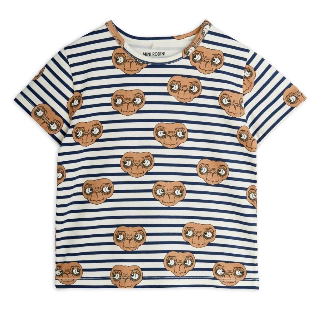 mini rodini（ミニロディーニ）／E.T stripe aop ss tee - 世界中の