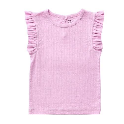 Soor Ploom ソーアプルーム　POUF TEE 2Y92cm SOOR PLOOM Balloon Tee, Cherry - LILY SOURIRE 子供服セレクトショップ