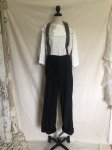 East germany military dead stock suspenders pant