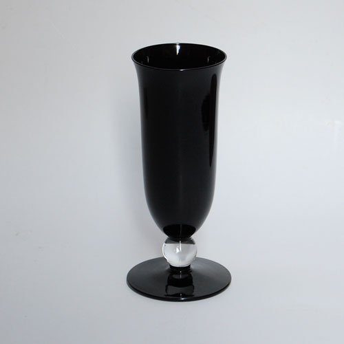トールグラス 黒 花瓶 プリザーブドフラワーのギフト 花や祇 クロスロードフラワーショップ