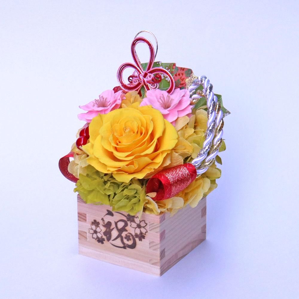 姫小町（黄色）～ひめこまち～＿クリアケース付 （五勺枡