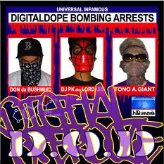 D.O.D (DIGITAL OVERDOZE)digital dope bombing arrests (CD/JPN /CLUB *HARDCORE)