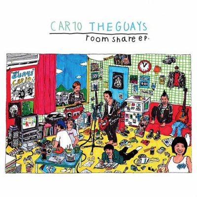 CAR10 / THE GUAYS 『room share ep.』 (CD/JPN/ PUNK)