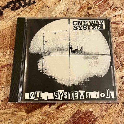 【中古】 ONE WAY SYSTEM 『ALL SYSTEMS GO』 (CD/UK/ PUNK, HARDCORE) - 【EGYPT  RECORDS/エジプトレコーズ】web shop | エジレコ