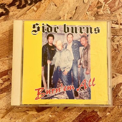 【USED】 SIDE BURNS 『Burn'em All』 (CD/JPN/ PUNK)