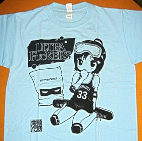 Ultra Fuckers×町野変丸×EGYPT RECORDS 『トリプルネーム T-Shirts [水色]』 (TEE/JPN)