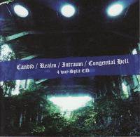 CANDID/REALM/INTRAUM/CONGENITAL HELL4 WAY Split CD (CD/HARDCORENOISE)