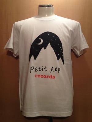 『Petit Alp Records LOGO T-Shirts [白]』 (TEE/TAIWAN)