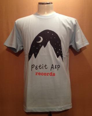 『Petit Alp Records LOGO T-Shirts [ライトブルー]』 (TEE/TAIWAN)