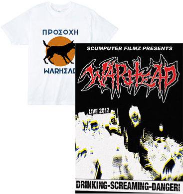 WARHEAD DRINKING-SCREAMING-DANGER! (DVD+TEE/JPN/ HARDCORE)