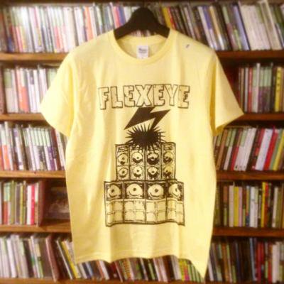 FLEXEYE 『FLEXEYE SOUNDSYSTEM T-Shirts [XSサイズのみ/ライトイエロー]』 (TEE/JPN)