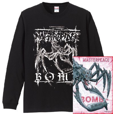 MASTERPEACE 『BOMB [Long Sleeve T-Shirts付き/ブラック]』 (DVD+TEE/JPN/ HARDCORE) ★特典缶バッジ&ステッカー付き!!