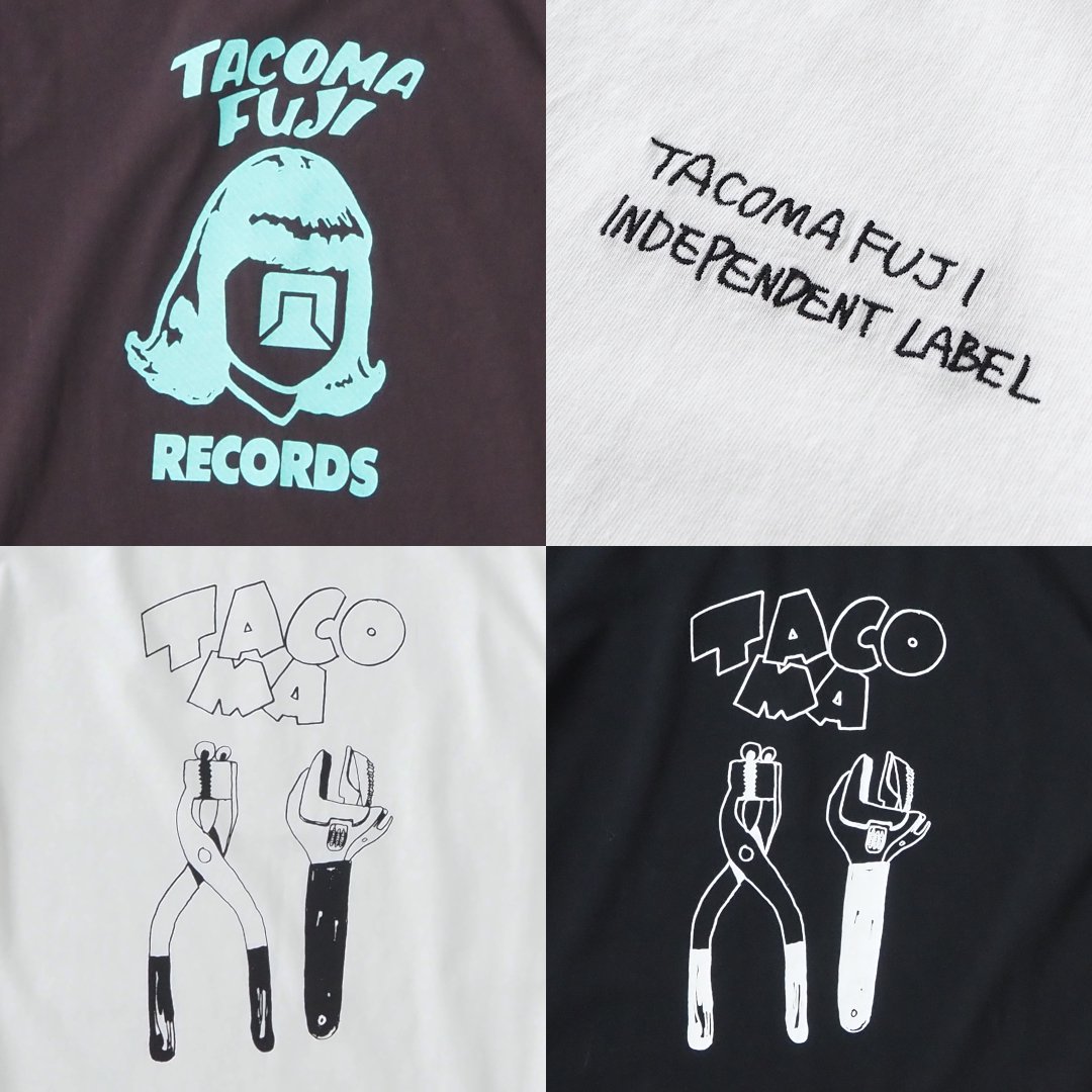 Tacoma Fuji Records（タコマフジレコード）Tシャツ各種