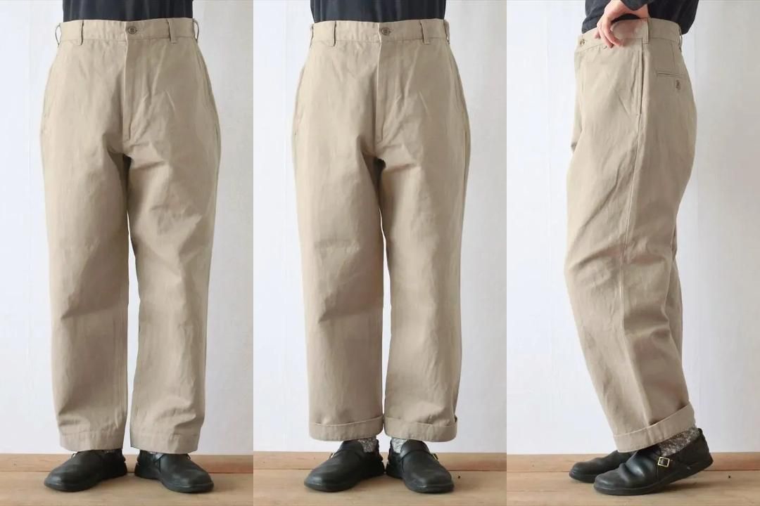 Another 20th Century(アナザートゥエンティースセンチュリー)YANKEES classic cotton linen ベージュ