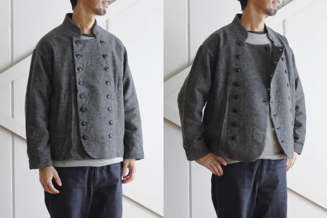 Another 20th Century(アナザートゥエンティースセンチュリー)RIVER RUNS VEST キャメル(コットンウール)