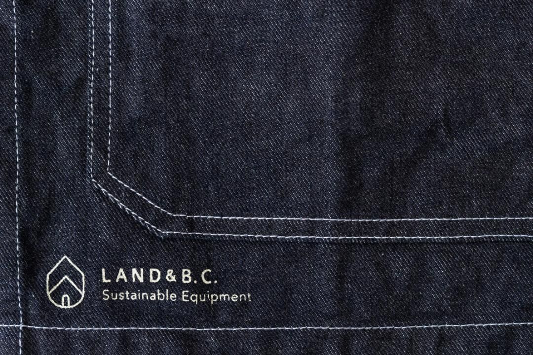 Land & B.C.(ランド&ビーシー)Root denim apron - Short