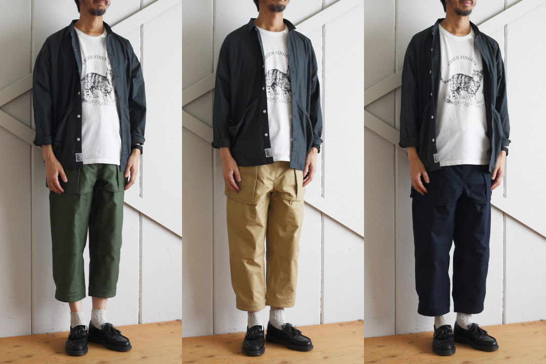 Senelier(セネリエ)PARIS 59 rivoli squater TOOLBOX CROPPED