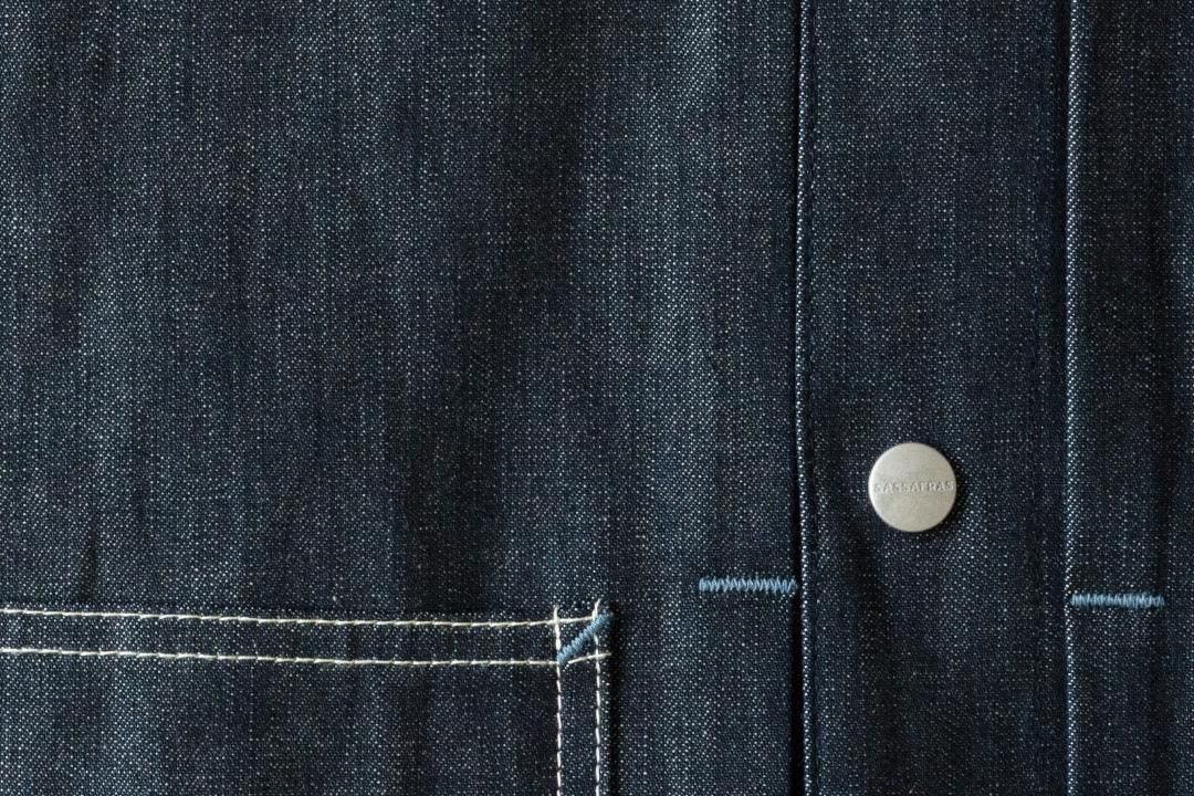 Sassafras(ササフラス)Gardeners Jacket インディゴ(8.5ozデニム)