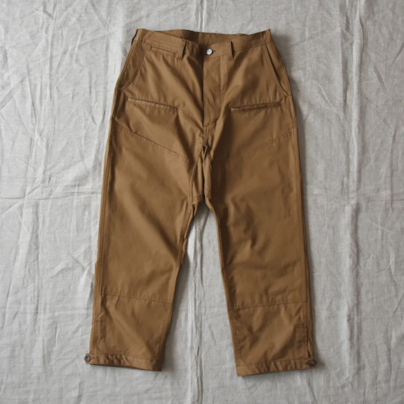 SASSAFRAS（ササフラス）LEAF WARDEN PANTS 4/5 カーキ（ウェザークロス）