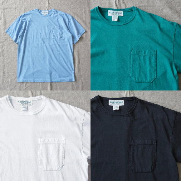 Sassafrasʥե饹CHOP CORNER POCKET T 1/2