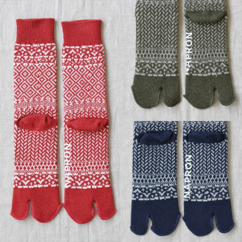 NapronʥʥץJACQUARD TABI SOX