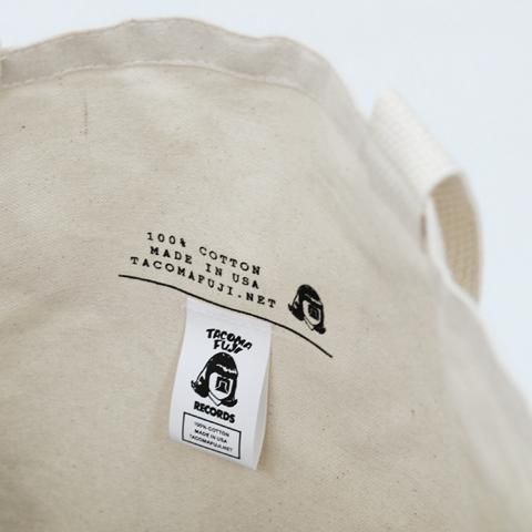 TACOMA FUJI RECORDS(タコマフジレコード)LETTER PRINT TOTE TACOMA FUJI RECORDS(タコマフジレコード)LETTER PRINT TOTE