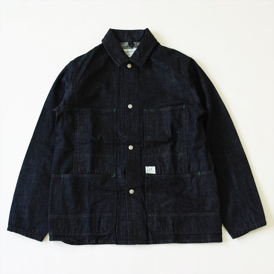 SASSAFRAS（ササフラス）Transplant Jacket インディゴ（9ozデニム）