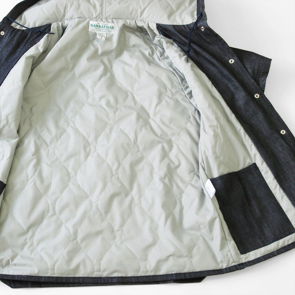 SASSAFRAS（ササフラス）SEED BOMB BUD JACKET 1/2（7.5ozデニム） - LIFETIME