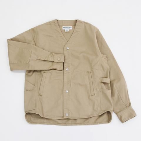 SASSAFRAS（ササフラス）GARDENIA JACKET ベージュSサイズ（サテン）