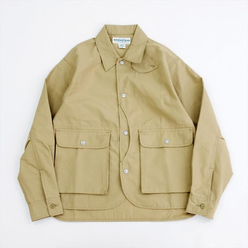 SASSAFRAS（ササフラス）PLANT HUNTER JACKET ベージュ（ライト ...