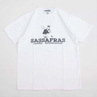 SASSAFRAS（ササフラス）SF Exterminator T（Tシャツ）ホワイト