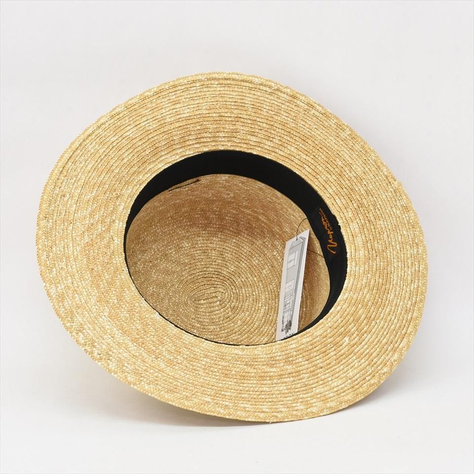 Napron（ナプロン）STRAW BRADE KANKAN グレー（麦わら帽子）