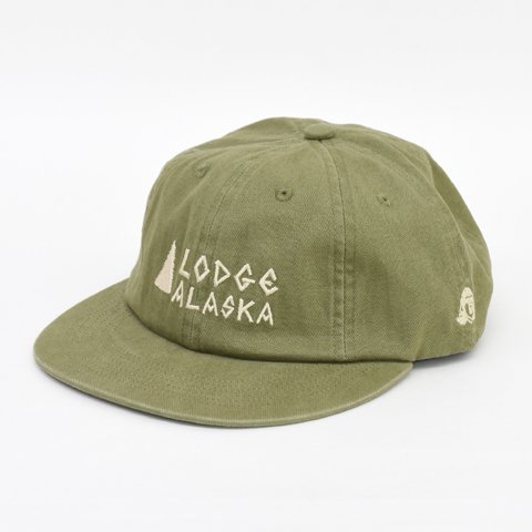 Tacoma Fuji Records（タコマフジレコード）Lodge ALASKA CAP カーキ 