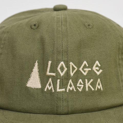 Tacoma Fuji Records（タコマフジレコード）Lodge ALASKA CAP カーキ 