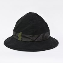 <img class='new_mark_img1' src='https://img.shop-pro.jp/img/new/icons47.gif' style='border:none;display:inline;margin:0px;padding:0px;width:auto;' />Decho（デコー）MOUNTAIN HAT ブラック（塩縮加工ロクヨンクロス）